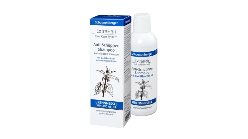 ExtraHair® Anti-Schuppen Shampoo mit Bio-Pflanzensaft Brennnessel von Herbaria Kräuterparadies GmbH