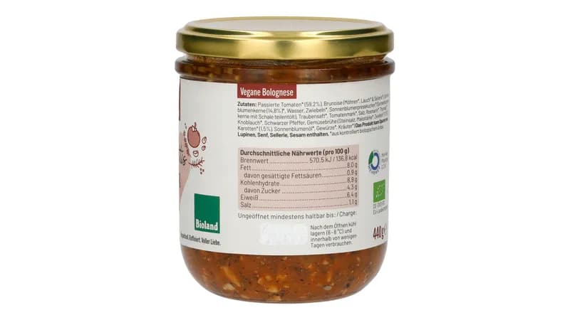 ALLERLIEBE Vegane Bolognese 420g von Allerliebe  Gallerie Bild 2