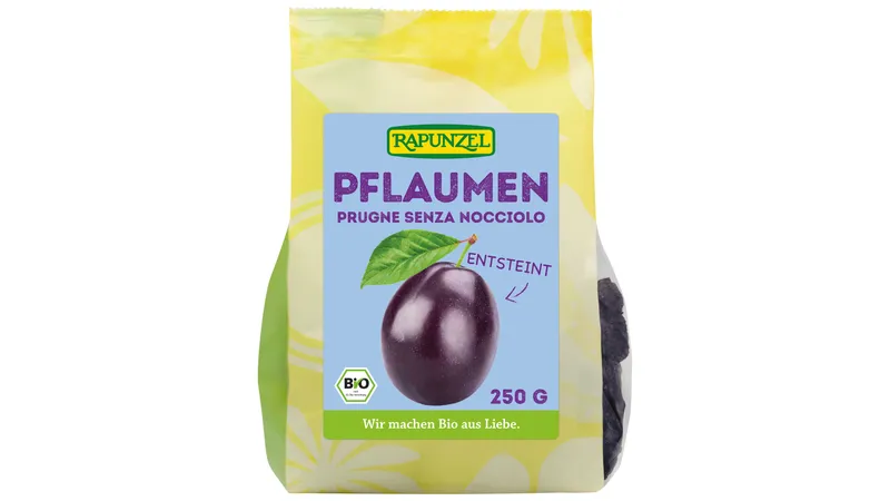 Pflaumen, entsteint