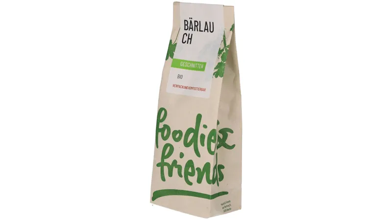 BIO Bärlauch geschnitten in einer kompostierbaren Tüte von foodie & friends Gallerie Bild 5