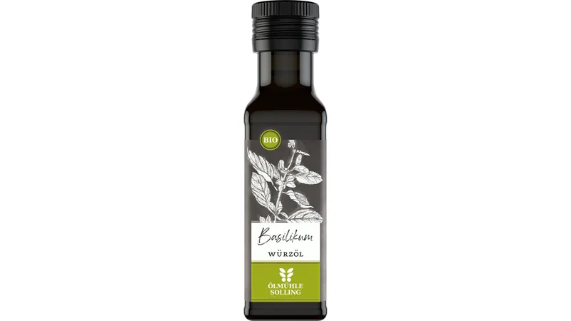 Basilikum Rapswürzöl Naturland 100 ml