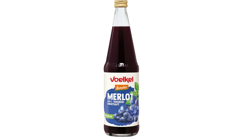 Merlot - 100% Trauben-Direktsaft