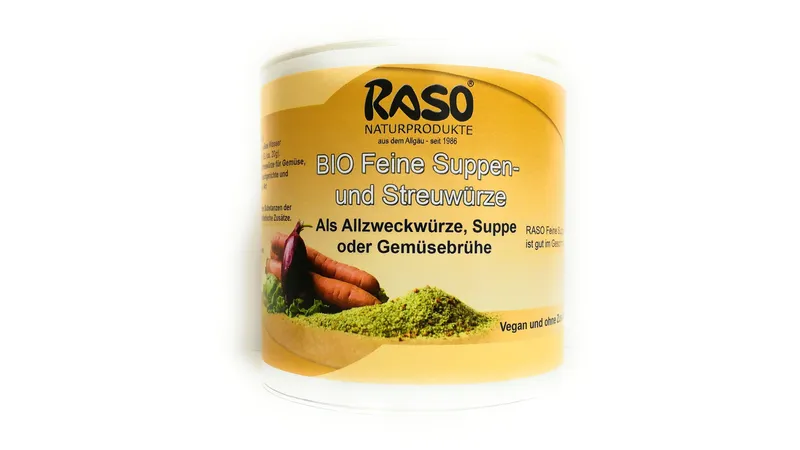 Bio Feine Suppen und Streuwürze 300 g als Allzweckwürze, Suppe oder Gemüsebrühe  Gallerie Bild 1