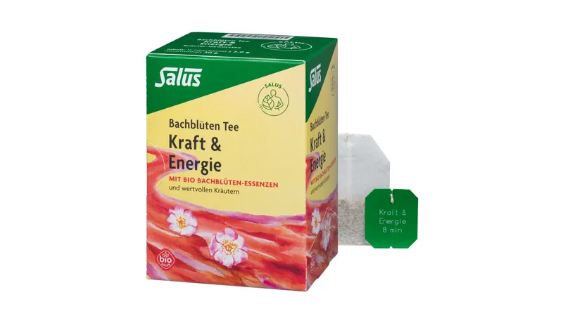 Bachblüten Tee Kraft & Energie bio 15 FB von Herbaria Kräuterparadies GmbH