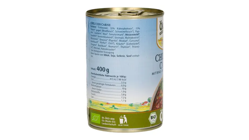 Chili con Carne mit Rind- und Schweinefleisch