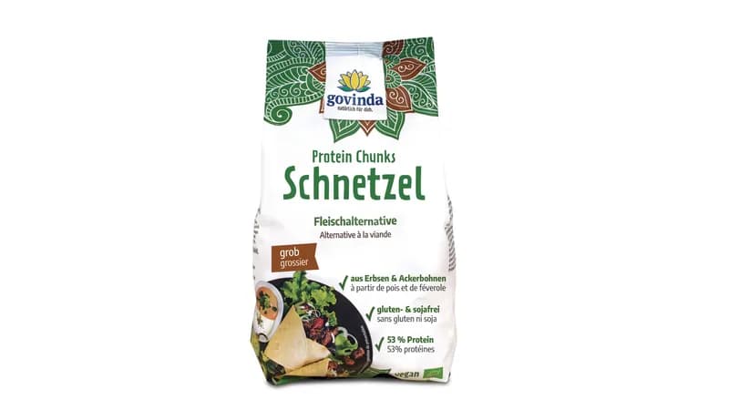 Bio Protein Chunks, Schnetzel von Govinda Natur GmbH Gallerie Bild 1