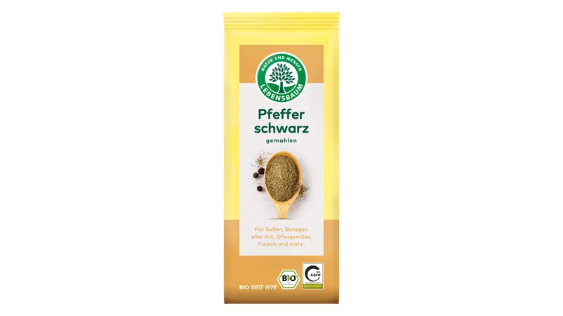 Schwarzer Pfeffer, gemahlen
