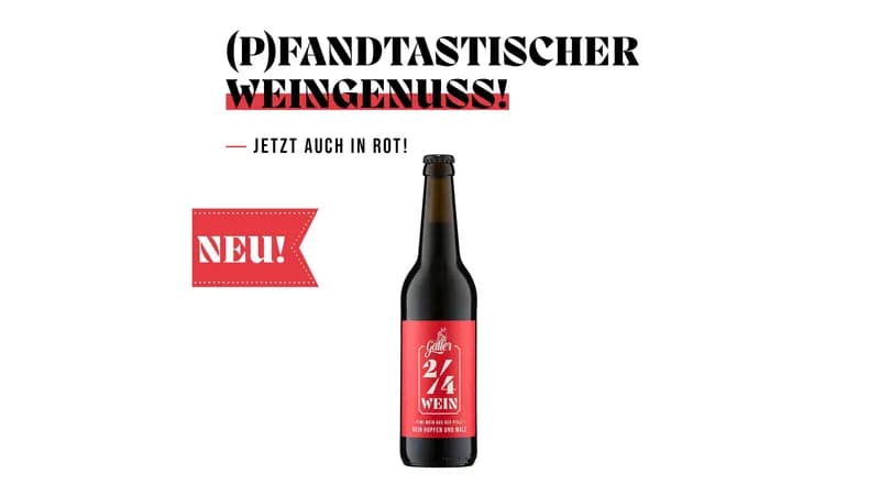 Galler 2/4 Piwi Rotwein QbA trocken, vegan von Weingut Ansgar Galler Gallerie Bild 1