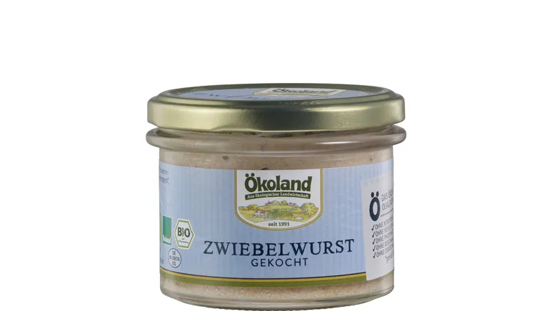 Zwiebelwurst gekocht in Gourmet-Qualität von Ökoland GmbH Nord