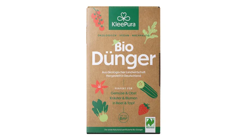 KleePura BioDünger aus 100% Bio-Klee und Bio-Luzerne (Naturland) von grünerdüngen GmbH