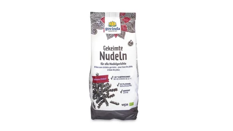 Gekeimte Nudeln Vollkorn-Dinkel von Govinda Natur GmbH Gallerie Bild 1