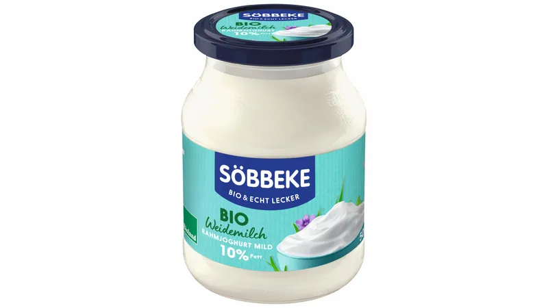 Bio Weidemilch Rahmjoghurt mild 10 % Fett