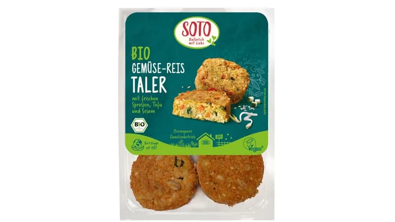 Bio Gemüse-Reis Taler