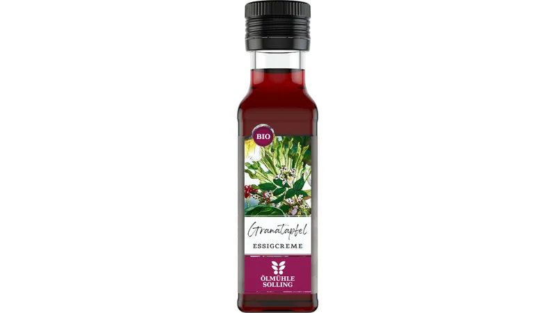 Granatapfel Essigcreme EG-Bio, 100ml von Ölmühle Solling Gallerie Bild 1