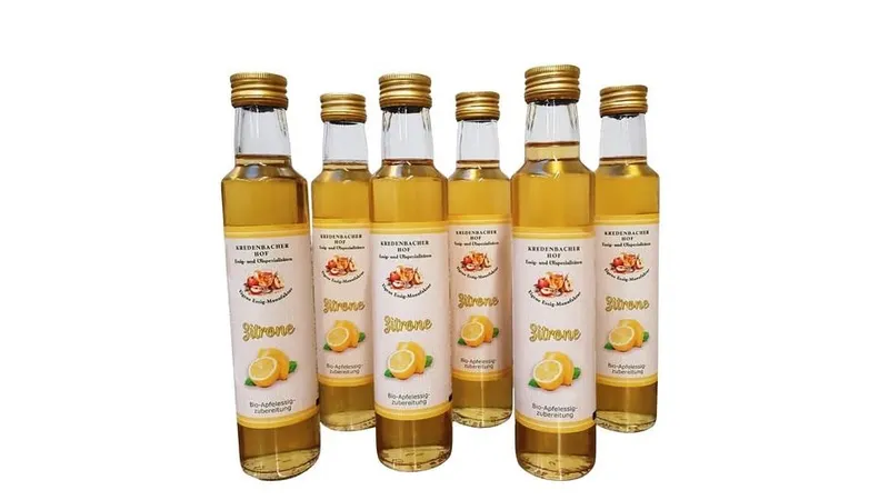 Zitronen Trinkessig bio 6x 0,25l Flasche Gallerie Bild 1