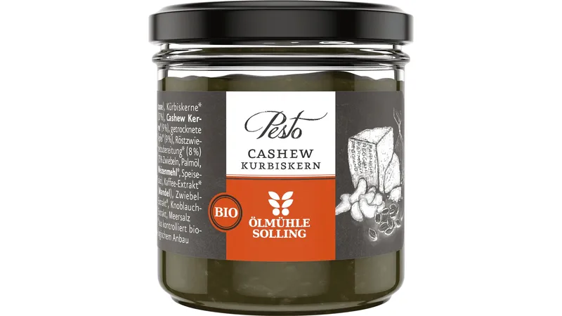 Cashew-Kürbiskern Pesto EG-Bio 110 g Gallerie Bild 1