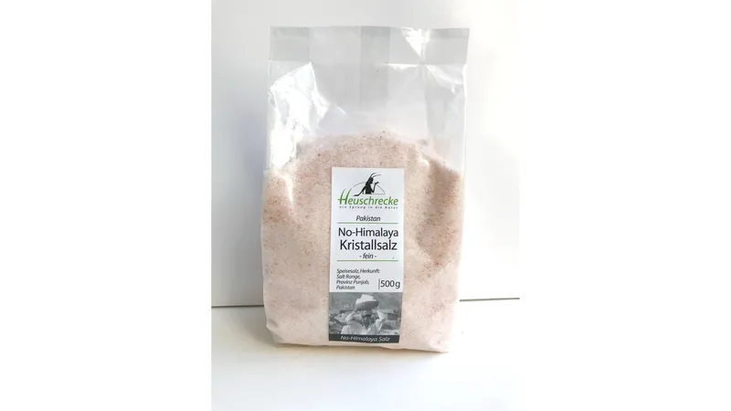 No-Himalaya Salz fein Nachfüllbeutel von Heuschrecke Naturkost GmbH