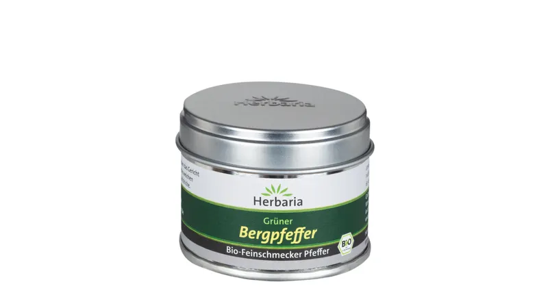Grüner Bergpfeffer bio 15g S-Dose