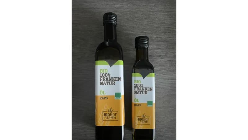 BIO-RapsÖl   100 % FRANKEN NATUR von Biohof Stamm Gallerie Bild 1