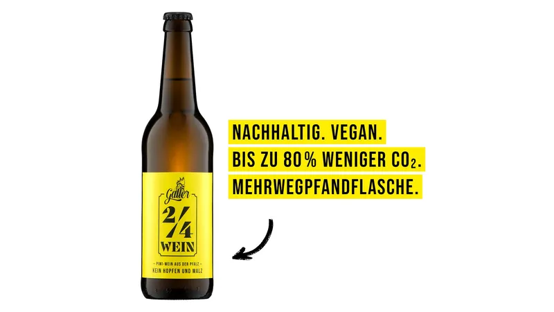 Galler 2/4 Piwi Weißwein Cuvée QbA trocken von Weingut Ansgar Galler Gallerie Bild 1