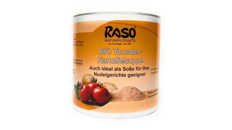 Bio Tomaten-Kartoffelsuppe  von Raso Naturprodukte Max Baumann Gallerie Bild 1