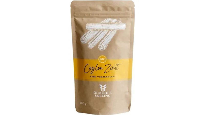 Ceylon Zimt Pulver EG-Bio 180 g von Ölmühle Solling Gallerie Bild 1
