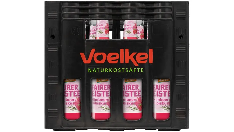 Fairer Eistee Himbeere Hibiskus