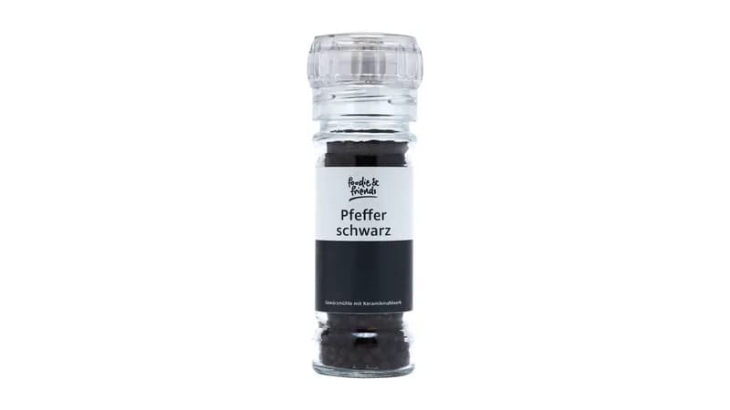 Keramikmühle Bio Pfeffer schwarzer 45g Gallerie Bild 1