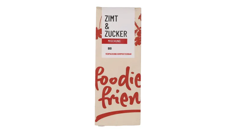 BIO Zimt & Zucker in einer kompostierbaren Tüte