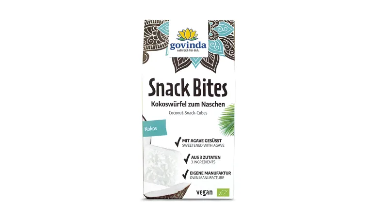 Snack Bites Kokos von Govinda Natur GmbH Gallerie Bild 1