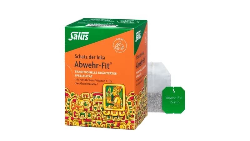 Salus® Abwehr-Fit® Kräutertee mit Lapacho bio 15FB von Herbaria Kräuterparadies GmbH