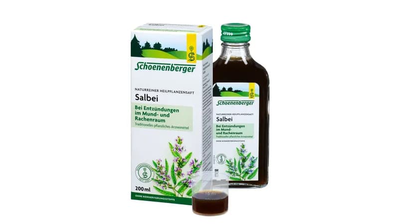 Salbei, Naturreiner Heilpflanzensaft bio