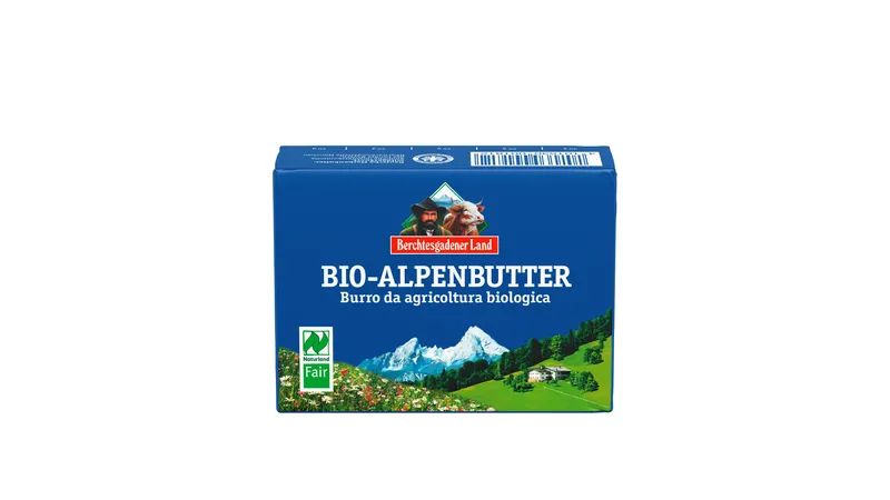 Bio-Alpenbutter mildgesäuert 82% Fett NL-Fair
