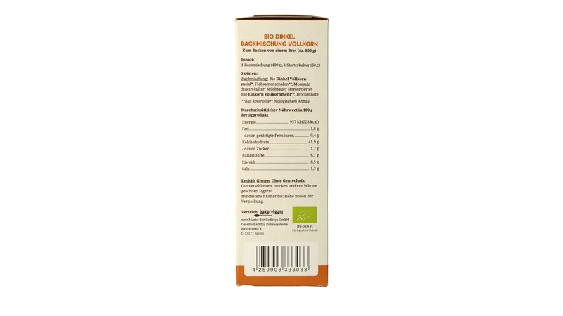 Grana Antico BIO-Dinkel-Backmischung Vollkorn 450 g