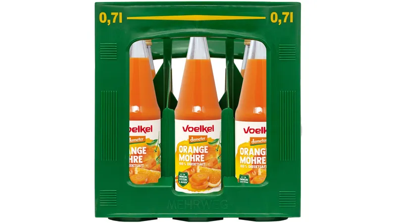 Orange Möhre 100% Direktsaft