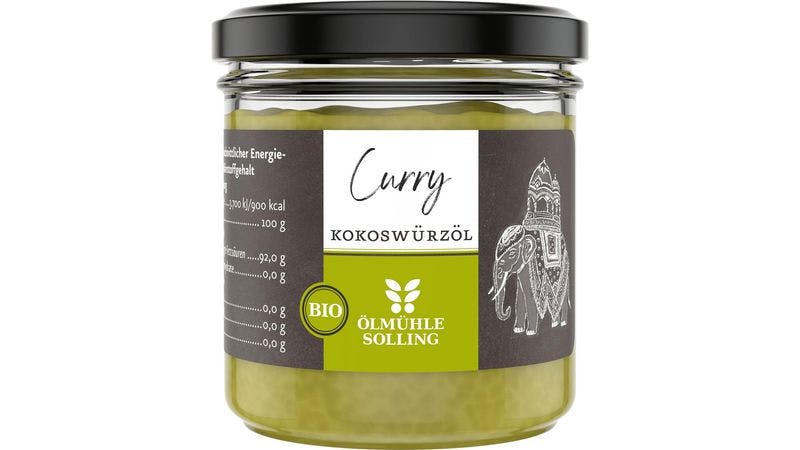 Curry Kokoswürzöl EG-Bio 100 g