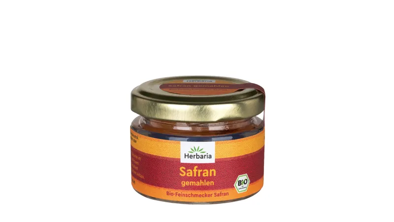 Safran gemahlen bio