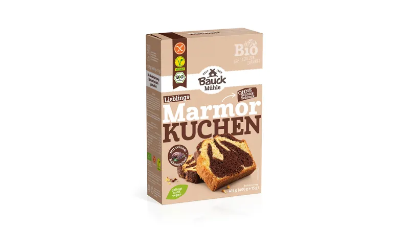 Marmorkuchen glutenfrei Bio