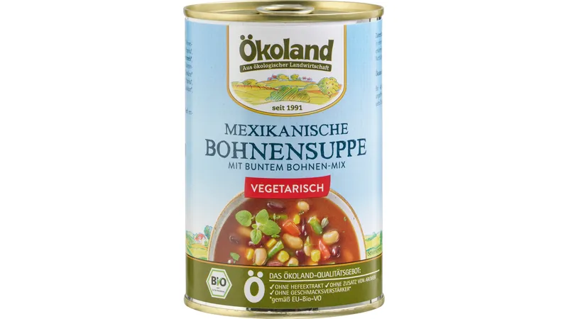 Mexikanische Bohnensuppe