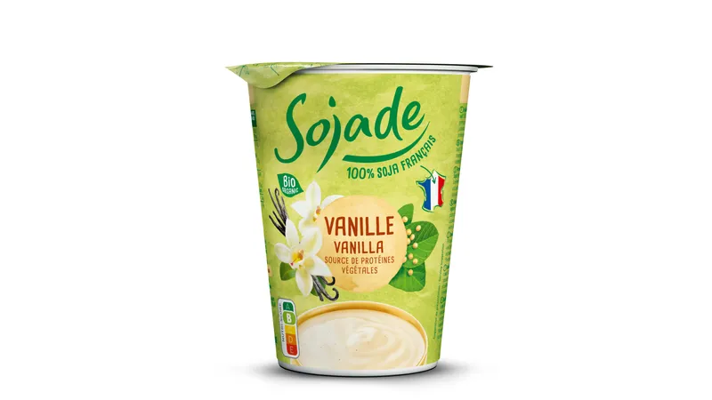 Bio Soja-Alternative zu Joghurt Vanille