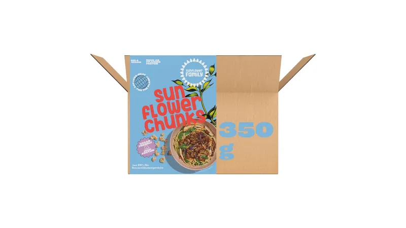 sunflowerCHUNKS, bio, Gastropackung