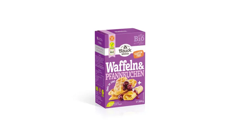 Waffeln & Pfannkuchen glutenfrei Bio