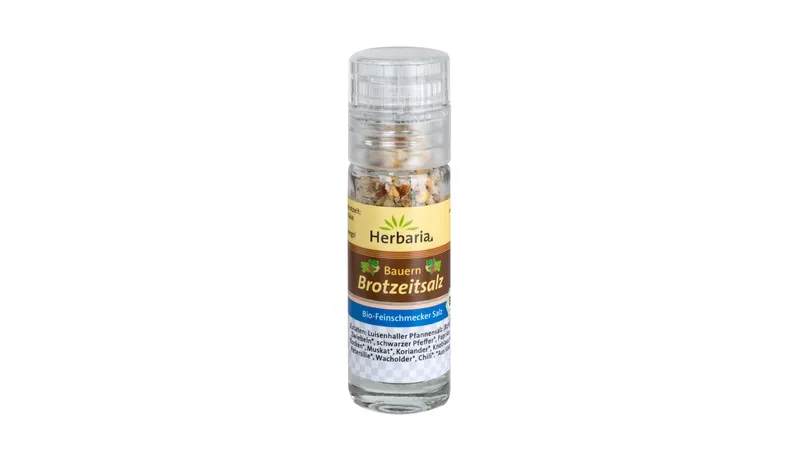 Bauern Brotzeitsalz bio Mini-Mühle