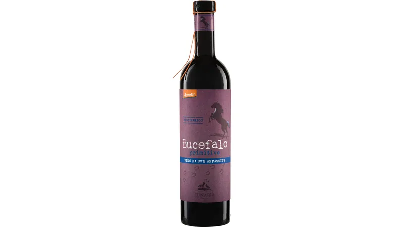 BUCEFALO Primitivo VINO DA UVE APPASSITE Terre di Chieti IGP Lunaria