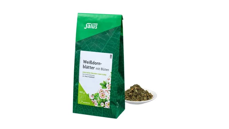 Weißdornblätter Arzneitee bio