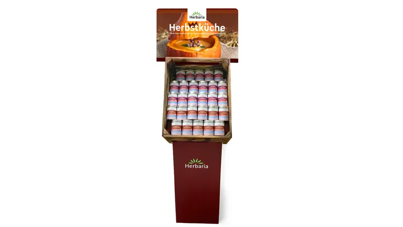 Herbaria Bodendisplay Herbstküche bestück bio*
