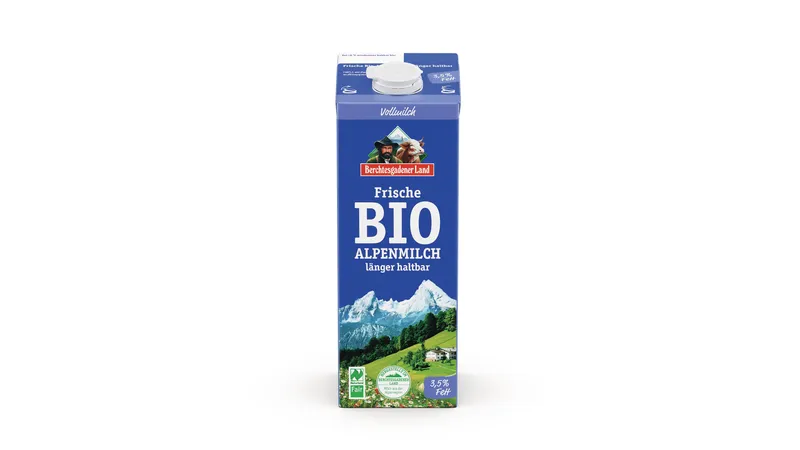 Frische Bio-Alpenmilch ESL 3,5% Fett NL-Fair