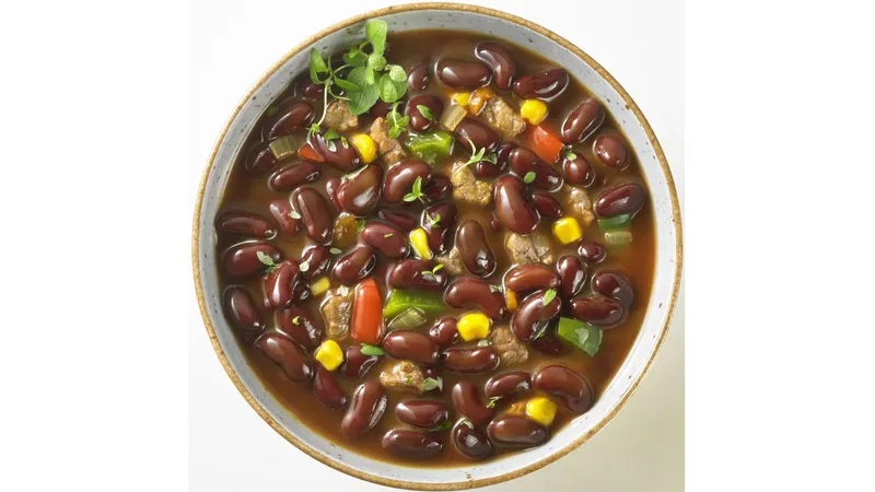 Chili con Carne mit Rind- und Schweinefleisch
