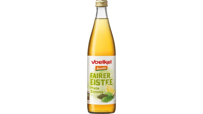 Fairer Eistee Mate Zitrone