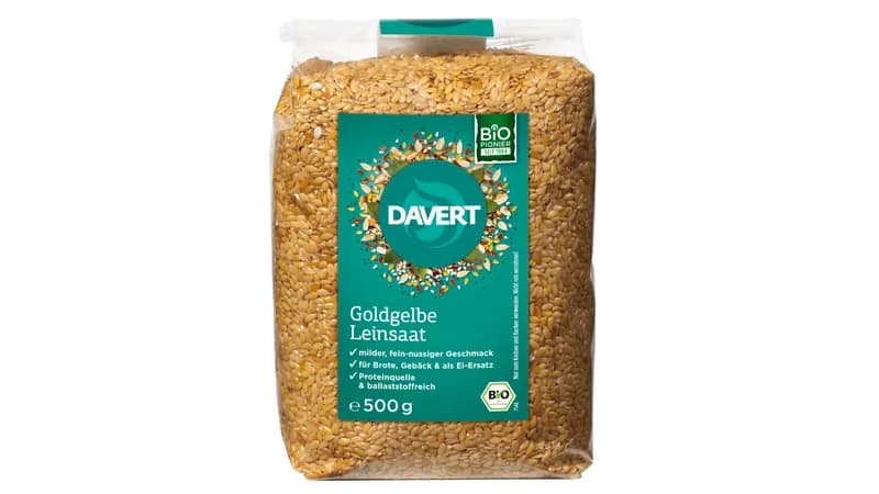 Goldgelbe Leinsaat 500g
